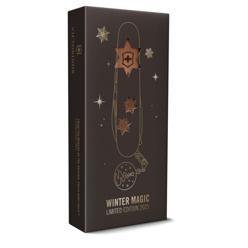 Ніж Victorinox Climber Wood Winter Magic Limited Edition 2025 1.3701.63E1