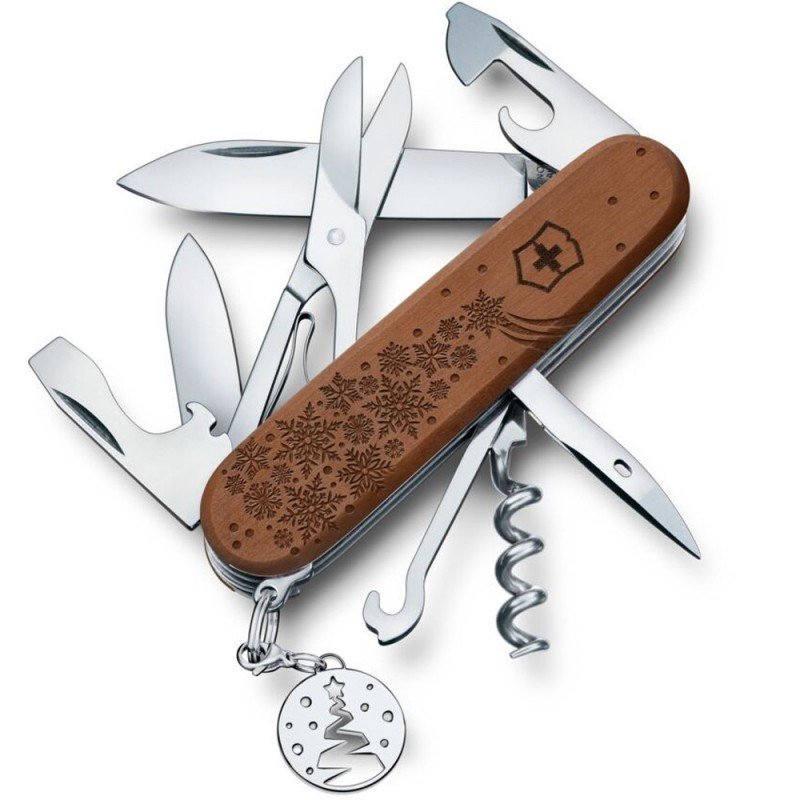 Ніж Victorinox Climber Wood Winter Magic Limited Edition 2025 1.3701.63E1