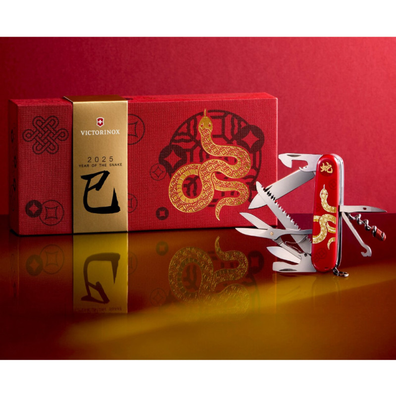 Ніж Victorinox Huntsman Year of the Snake 2025 1.3714.E14