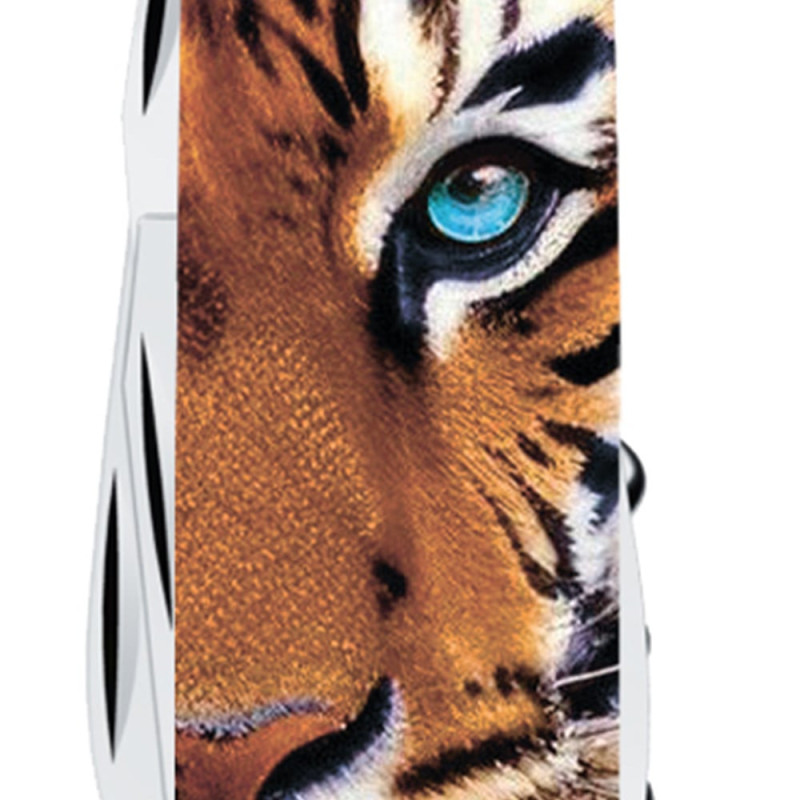 Складаний ніж Victorinox CLIMBER ANIMAL Тигр 1.3703.F1030pw