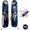 Складаний ніж Victorinox HUNTSMAN ANIMAL Вовк 1.3713.3.F1040pw
