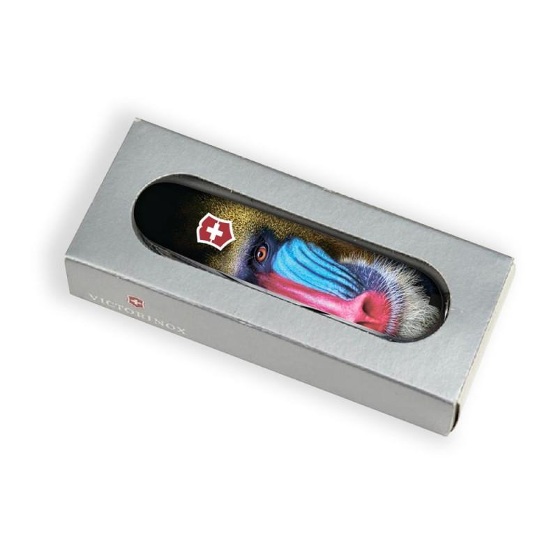 Складаний ніж Victorinox TINKER ANIMAL Мавпа Мандрил 1.4603.3.F1070pw