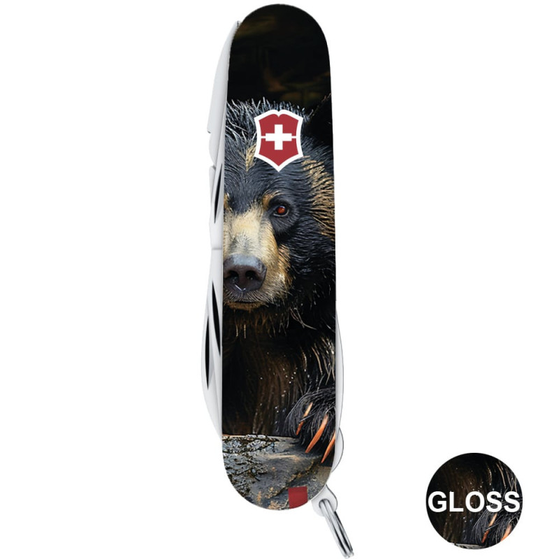 Складаний ніж Victorinox FIELDMASTER ANIMAL Чорний ведмідь 1.4713.3.F1100pw