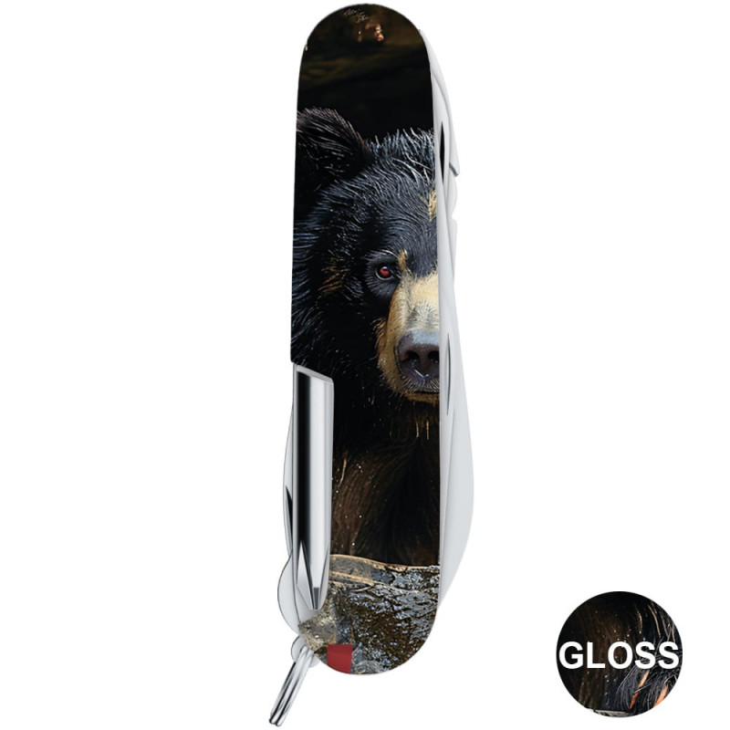 Складаний ніж Victorinox FIELDMASTER ANIMAL Чорний ведмідь 1.4713.3.F1100pw