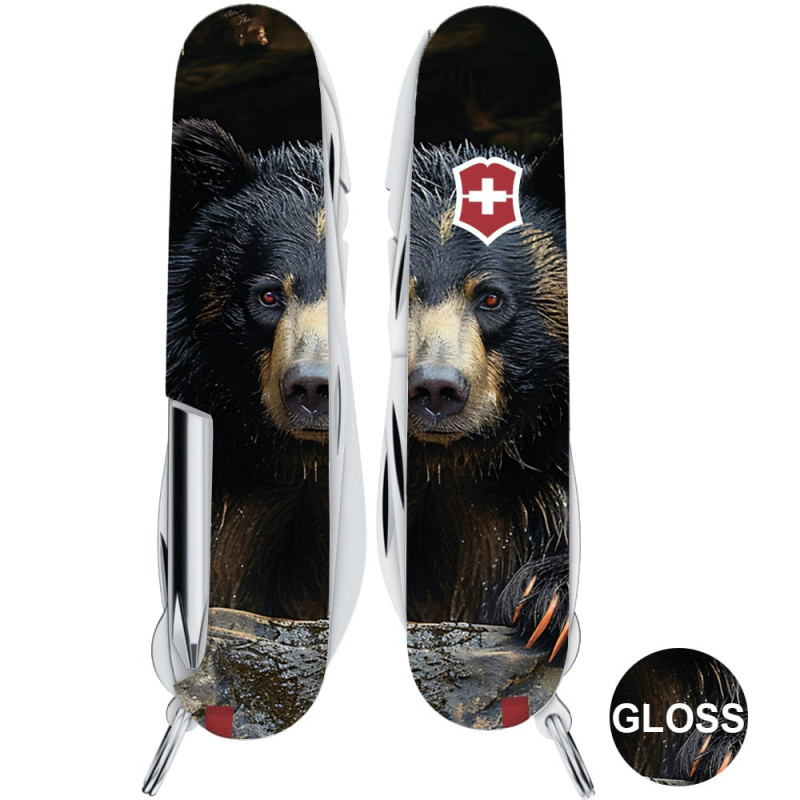 Складаний ніж Victorinox FIELDMASTER ANIMAL Чорний ведмідь 1.4713.3.F1100pw