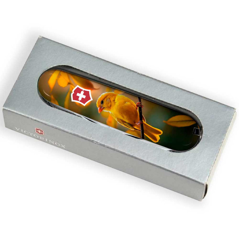 Складаний ніж Victorinox SPARTAN UKRAINE Золота пташка 1.3603.7.T3170pw