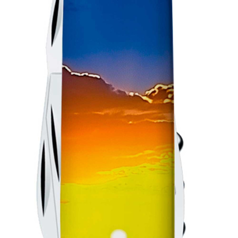 Складаний ніж Victorinox CLIMBER UKRAINE Світанок 1.3703.7.T3220pw