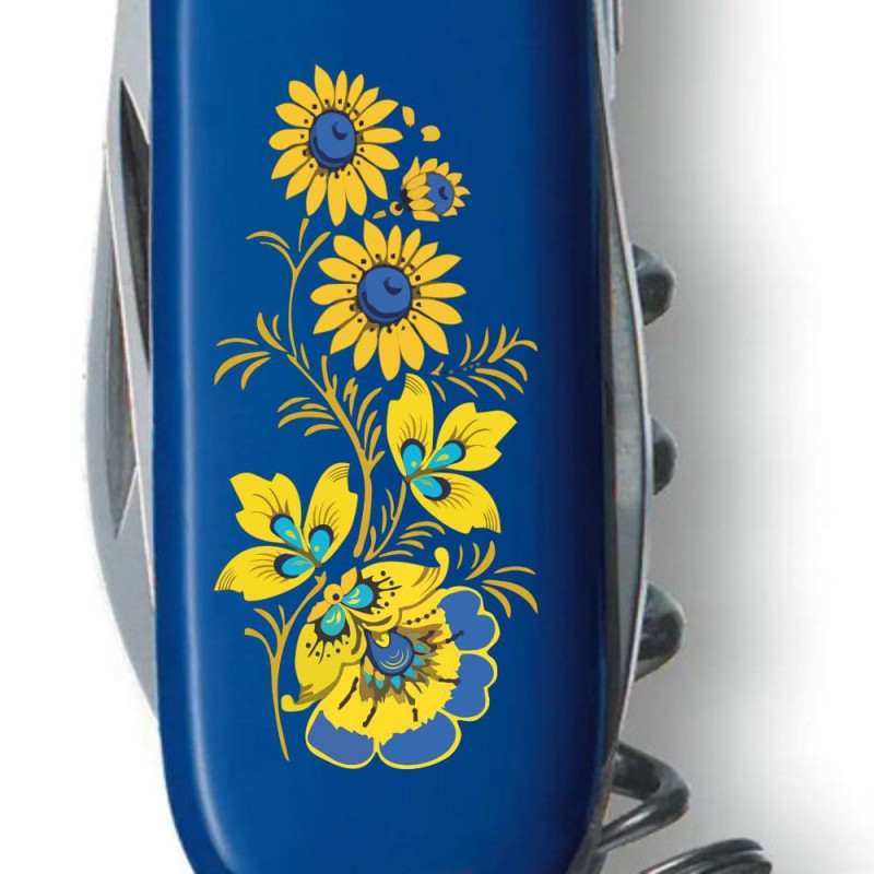 Ніж Victorinox Spartan Ukraine Квіти 1.3603.2_T1050u
