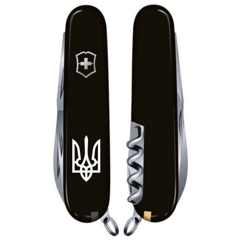 Ніж Victorinox Spartan Ukraine Тризуб білий 1.3603.3_T0010u