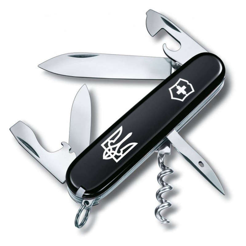 Ніж Victorinox Spartan Ukraine Тризуб білий 1.3603.3_T0010u