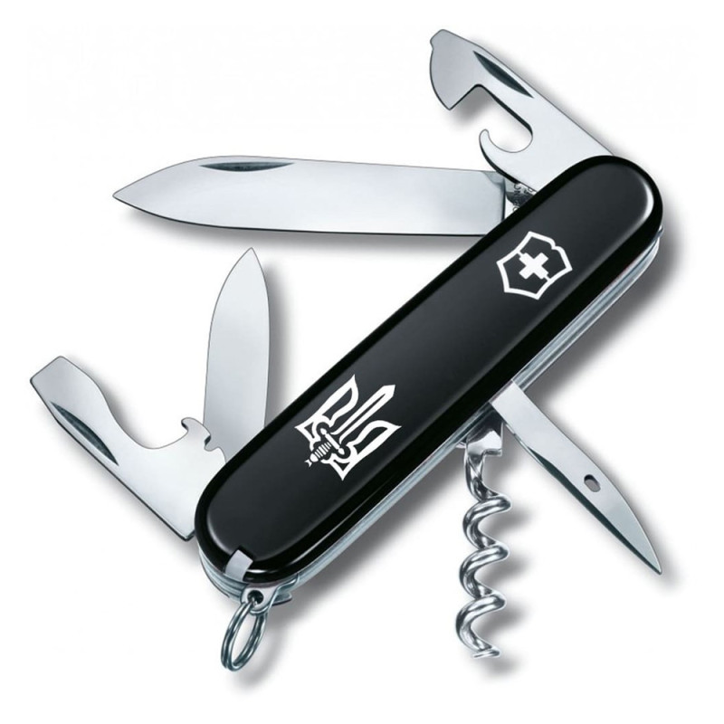 Ніж Victorinox Spartan Ukraine Тризуб ОУН білий 1.3603.3_T0300u