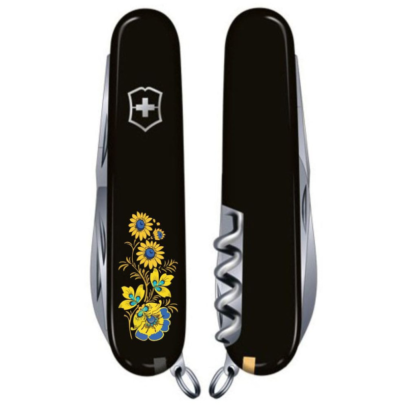 Ніж Victorinox Spartan Ukraine Квіти 1.3603.3_T1050u