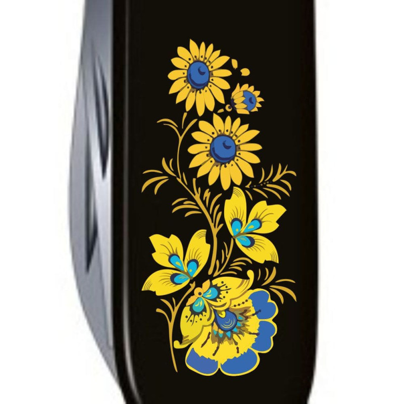 Ніж Victorinox Spartan Ukraine Квіти 1.3603.3_T1050u