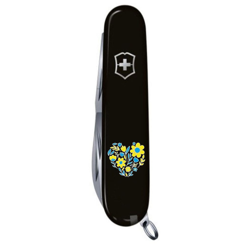 Ніж Victorinox Spartan Ukraine Квіткове серце 1.3603.3_T1246u