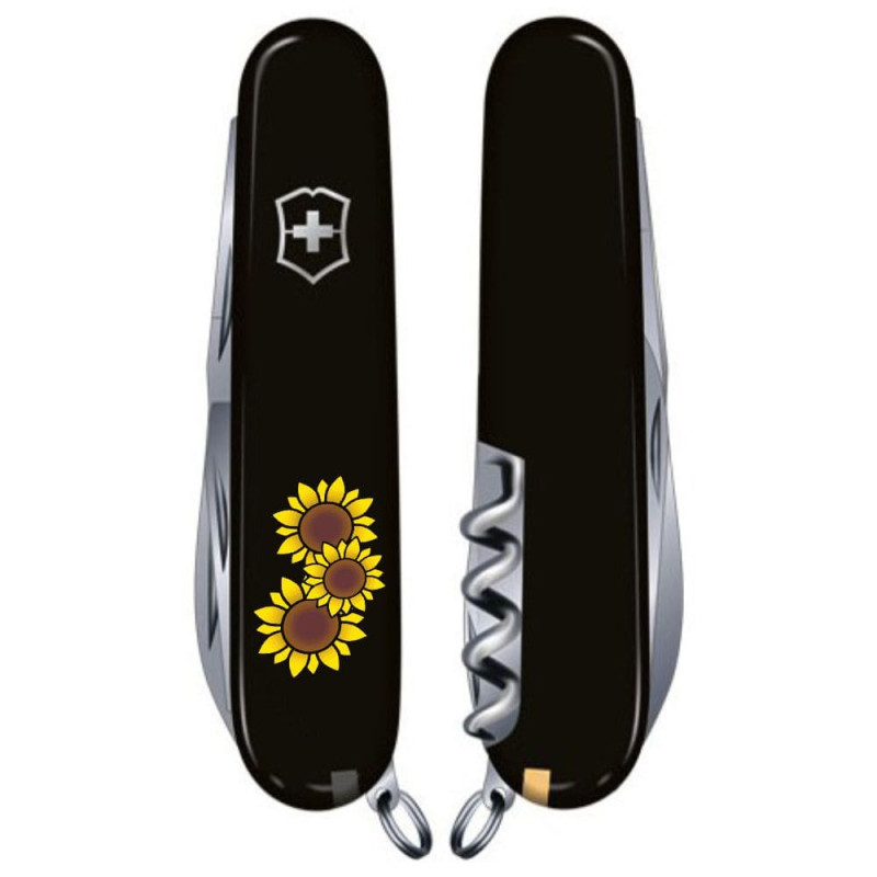 Ніж Victorinox Spartan Ukraine Соняшники 1.3603.3_T1340u