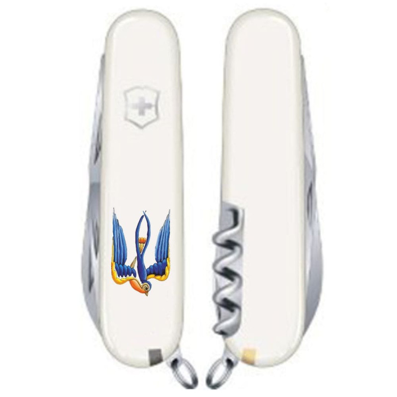Ніж Victorinox Spartan Ukraine Тризуб-Ластівка 1.3603.7_T1230u