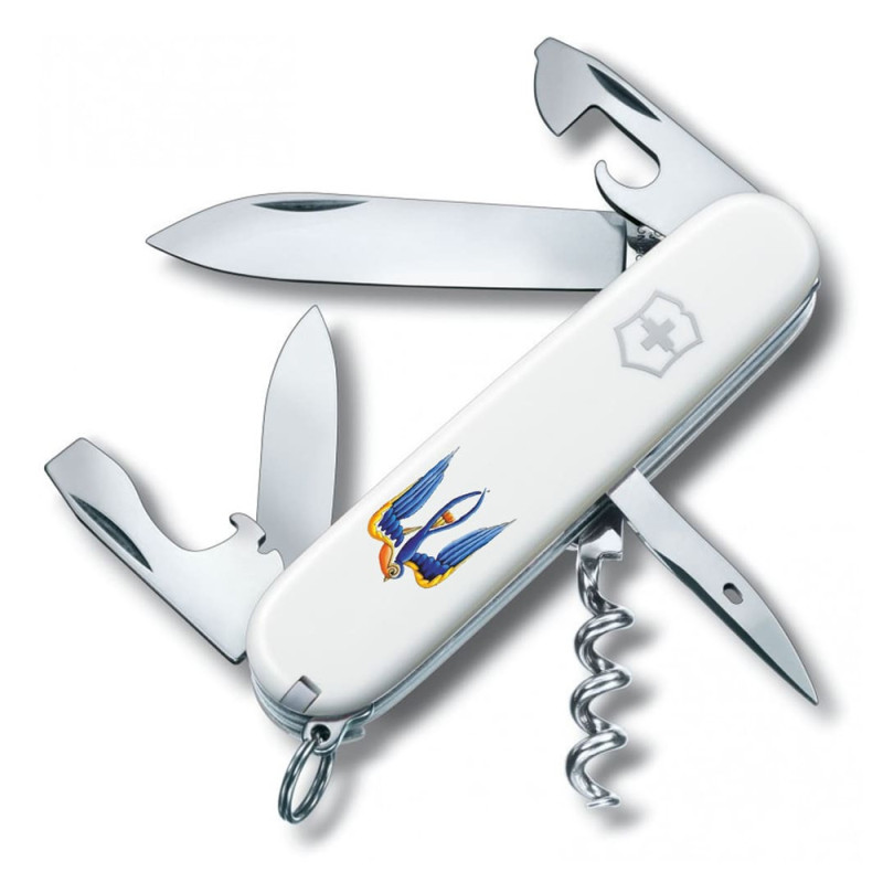 Ніж Victorinox Spartan Ukraine Тризуб-Ластівка 1.3603.7_T1230u