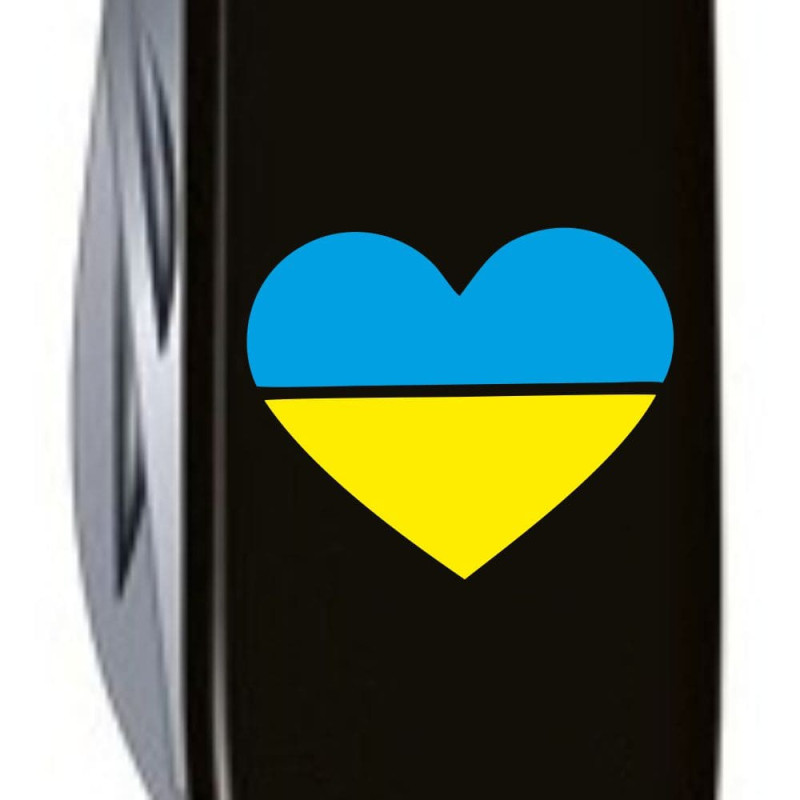 Ніж Victorinox Climber Ukraine Серце синьо-жовте 1.3703.3_T1090u