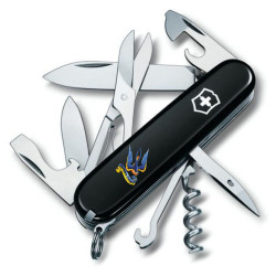 Ніж Victorinox Climber Ukraine Тризуб-Ластівка + Героям слава 1.3703.3_T1220u