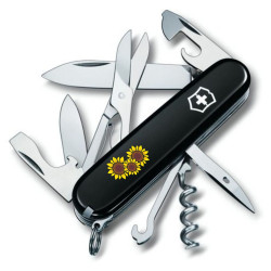 Ніж Victorinox Climber Ukraine Соняшники 1.3703.3_T1340u