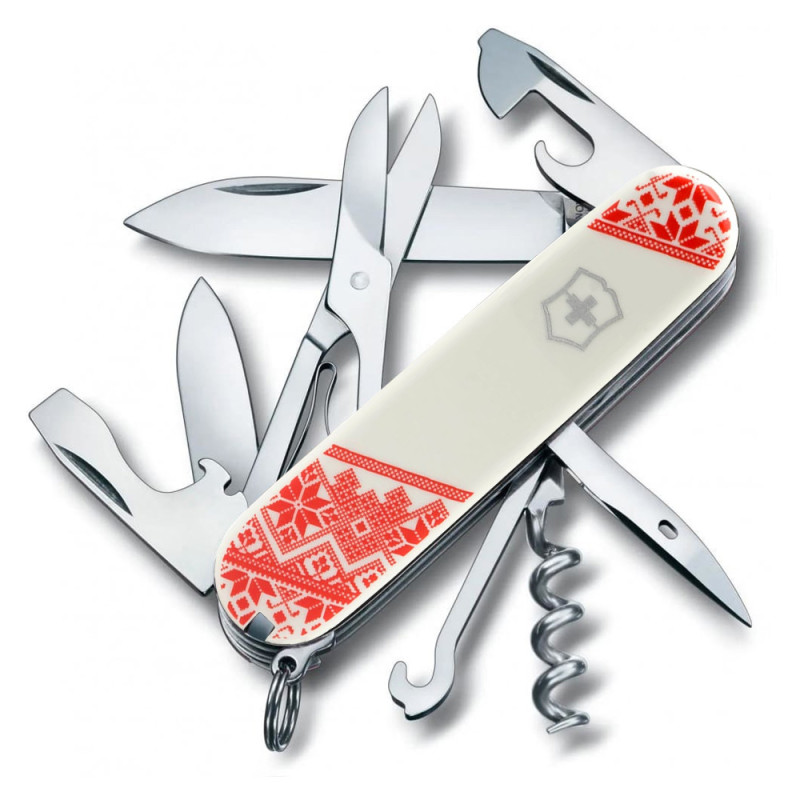 Ніж Victorinox Climber Ukraine Вишиванка 1.3703.7_T0051r