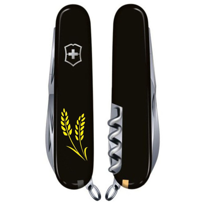Ніж Victorinox Huntsman Ukraine Колоски пшениці 1.3713.3_T1338u