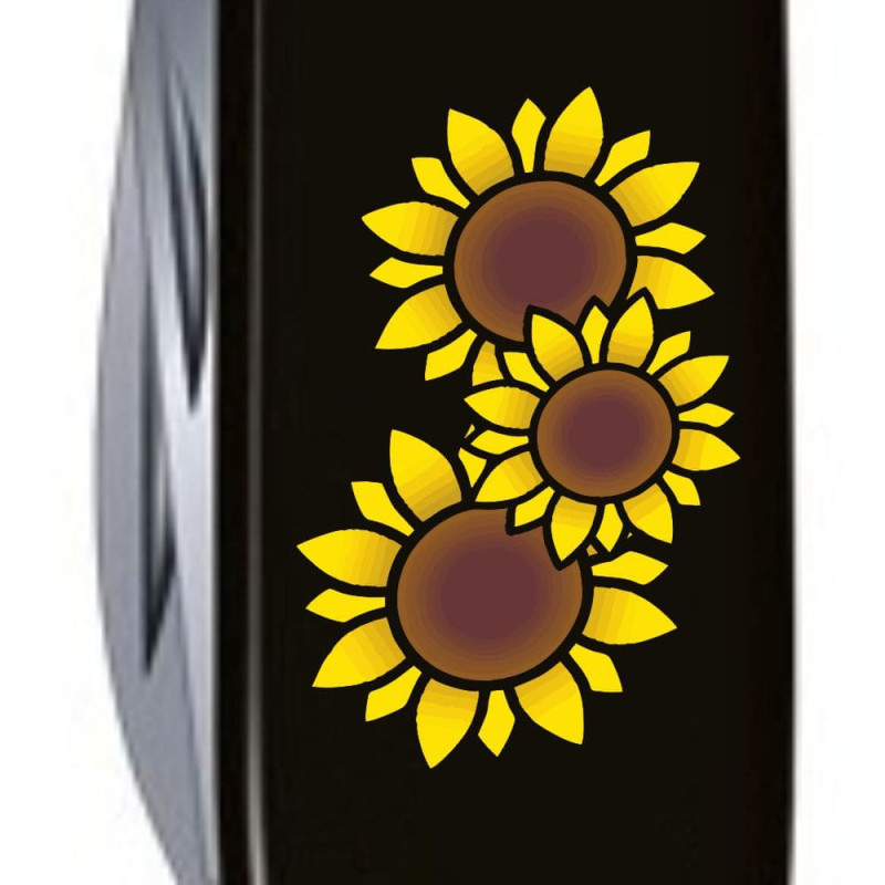 Ніж Victorinox Huntsman Ukraine Соняшники 1.3713.3_T1340u