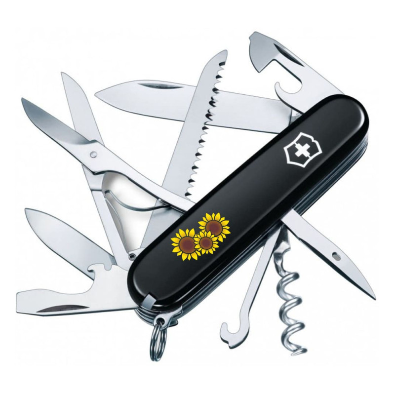 Ніж Victorinox Huntsman Ukraine Соняшники 1.3713.3_T1340u