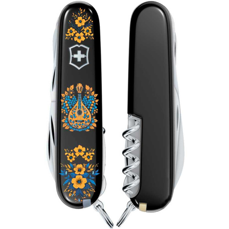 Ніж Victorinox Huntsman Ukraine Українські мотиви 1.3713.3_T1370u