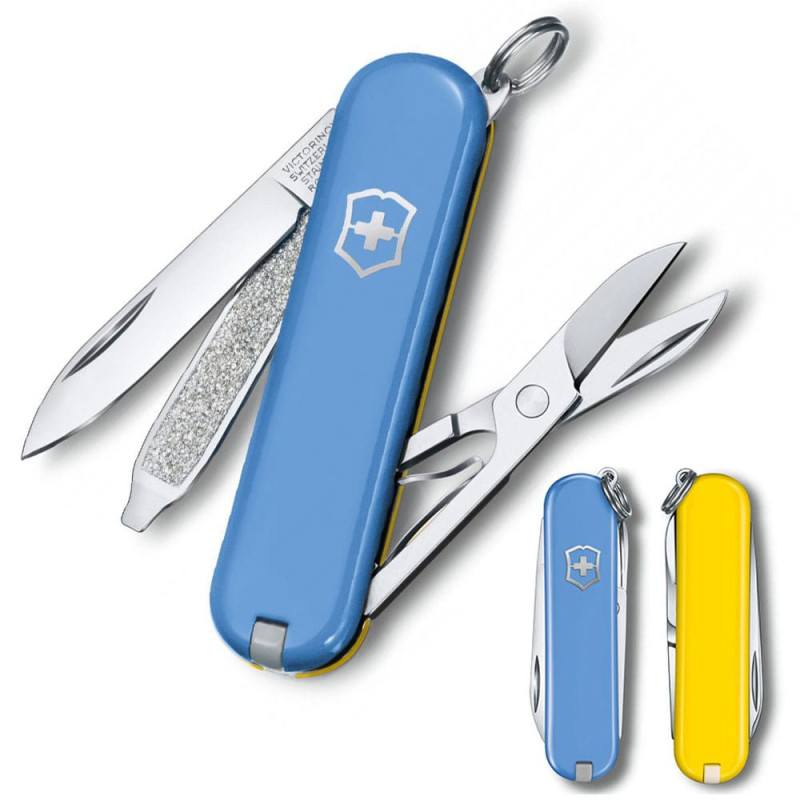 Ніж Victorinox Classic SD Ukraine 0.6223.28G.8