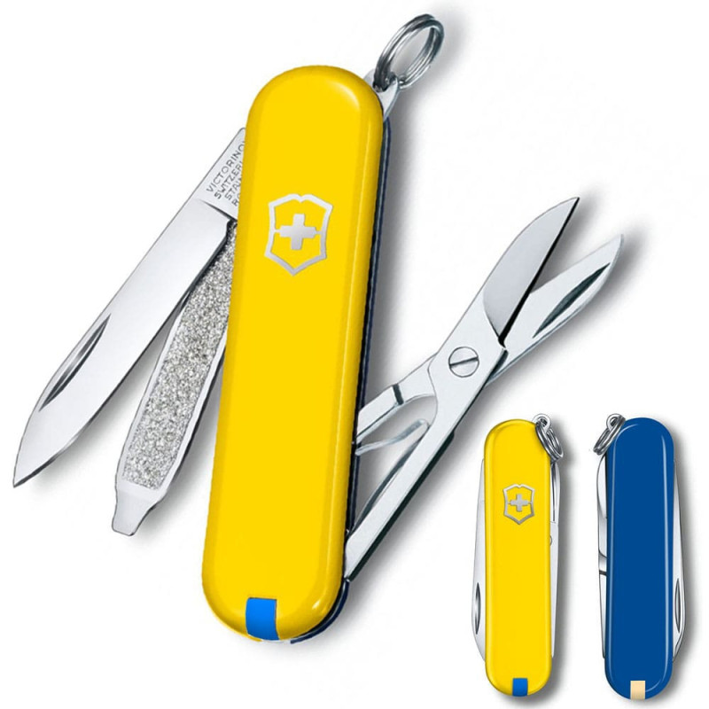 Ніж Victorinox Classic SD Ukraine 0.6223.8.2