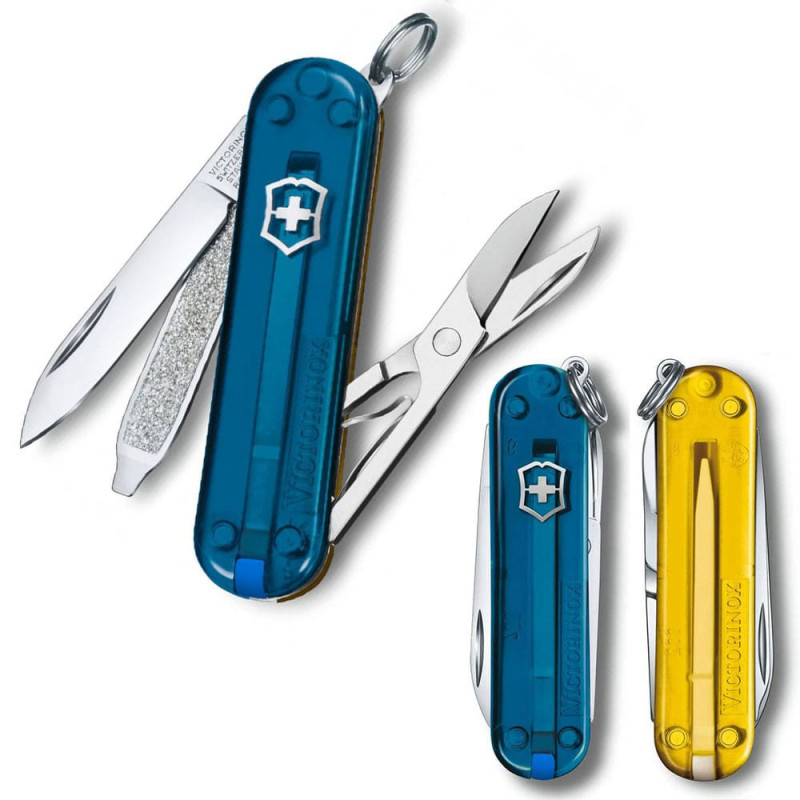 Ніж Victorinox Classic SD Ukraine 0.6223.T61G.T81