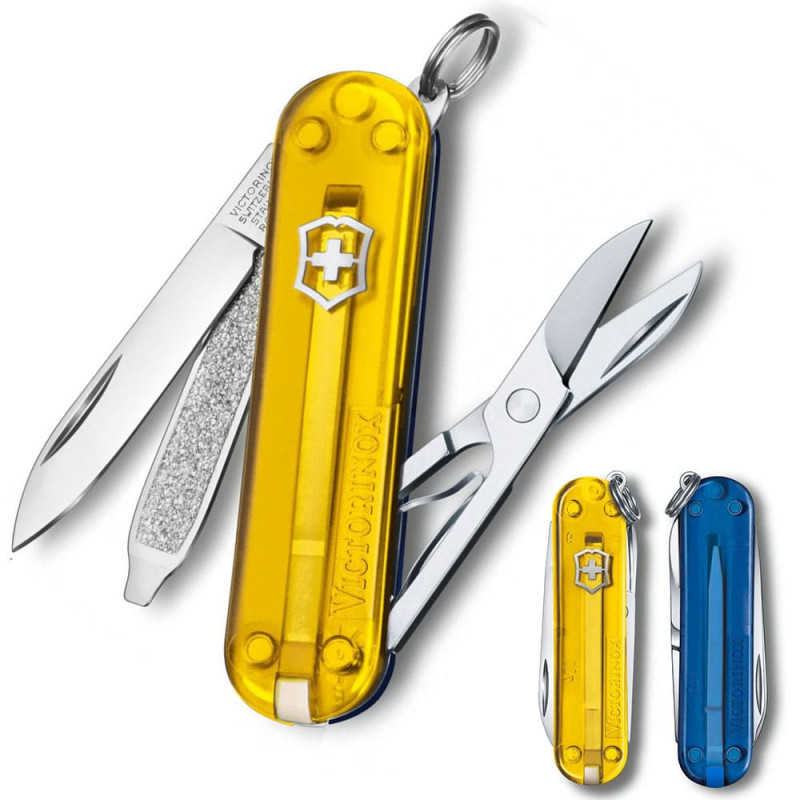 Ніж Victorinox Classic SD Ukraine 0.6223.T81G.T2