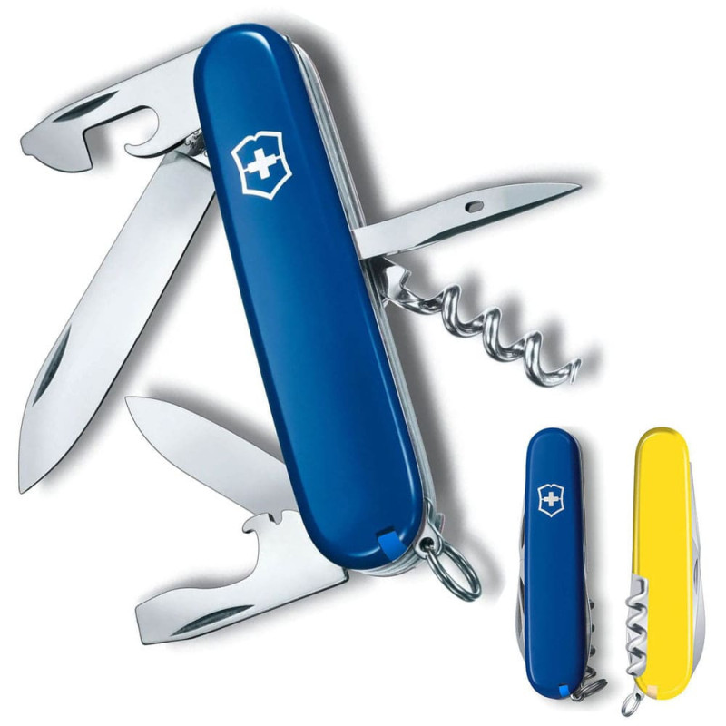 Ніж Victorinox Spartan Ukraine синьо-жовтий 1.3603.2.8