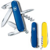 Ніж Victorinox Spartan Ukraine синьо-жовтий 1.3603.2.8