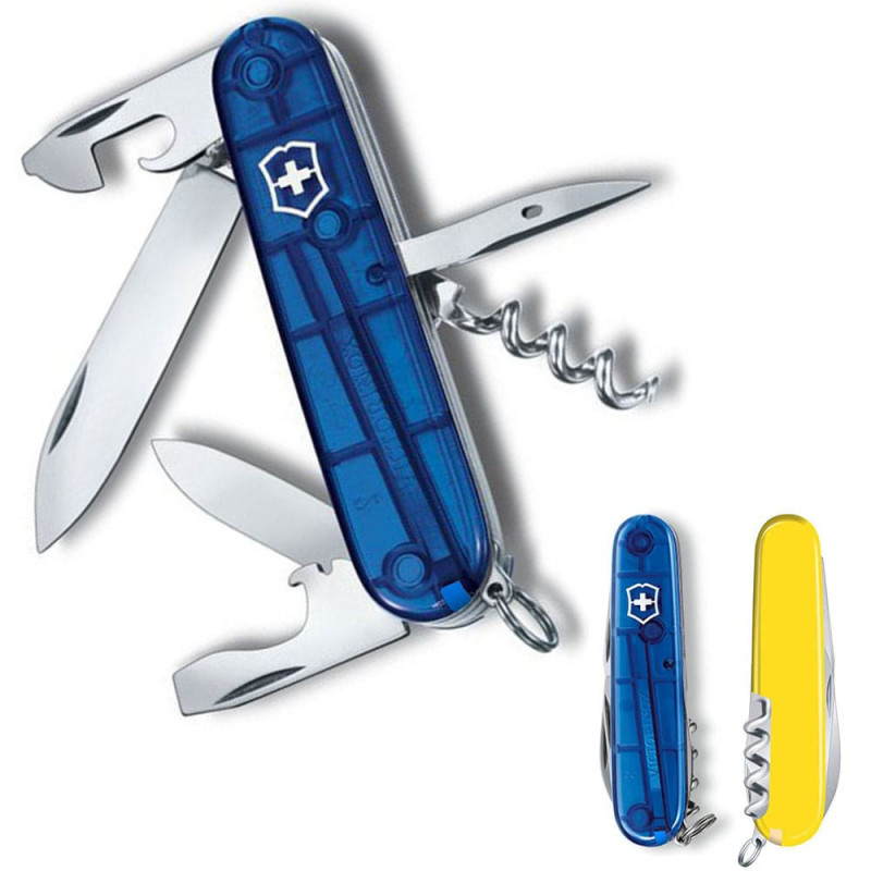 Ніж Victorinox Spartan Ukraine синьо-жовтий 1.3603.T2.8