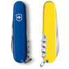 Ніж Victorinox Camper Ukraine синьо-жовтий 1.3613.2.8