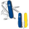 Ніж Victorinox Camper Ukraine синьо-жовтий 1.3613.2.8