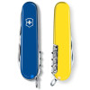 Ніж Victorinox Climber Ukraine синьо-жовтий 1.3703.2.8