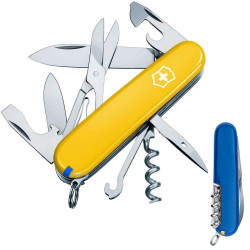 Ніж Victorinox Climber Ukraine жовто-синій 1.3703.8.2