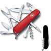 Ніж Victorinox Huntsman Ukraine червоно-чорний 1.3713.1.3