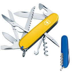 Ніж Victorinox Huntsman Ukraine жовто-синій 1.3713.8.2