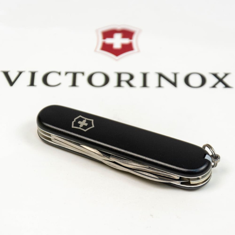 Ніж Victorinox Spartan MAT чорний матовий лак 1.3603.3_M0007p