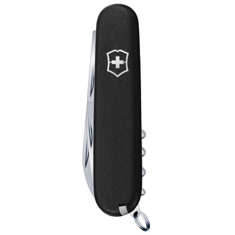 Ніж Victorinox Climber MAT чорний матовий лак жовтий логотип 1.3703.3_M0008p