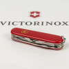 Ніж Victorinox Climber MAT червоний матовий лак жовтий логотип 1.3703_M0008p