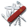 Ніж Victorinox Climber MAT червоний матовий лак жовтий логотип 1.3703_M0008p