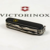 Ніж Victorinox Huntsman MAT чорний матовий лак жовтий логотип 1.3713.3_M0008p