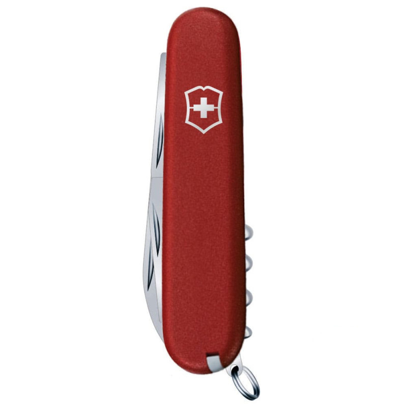 Ніж Victorinox Huntsman MAT червоний матовий лак 1.3713_M0007p