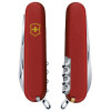 Ніж Victorinox Huntsman MAT червоний матовий лак жовтий логотип 1.3713_M0008p