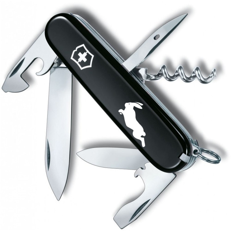 Ніж Victorinox Spartan Zodiac Спритний Кролик білий 1.3603.3_Z2170u